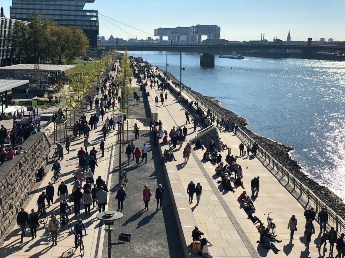 City Luxus Appartement Naehe Koeln Messe - Lanxess Arena Bagian luar foto