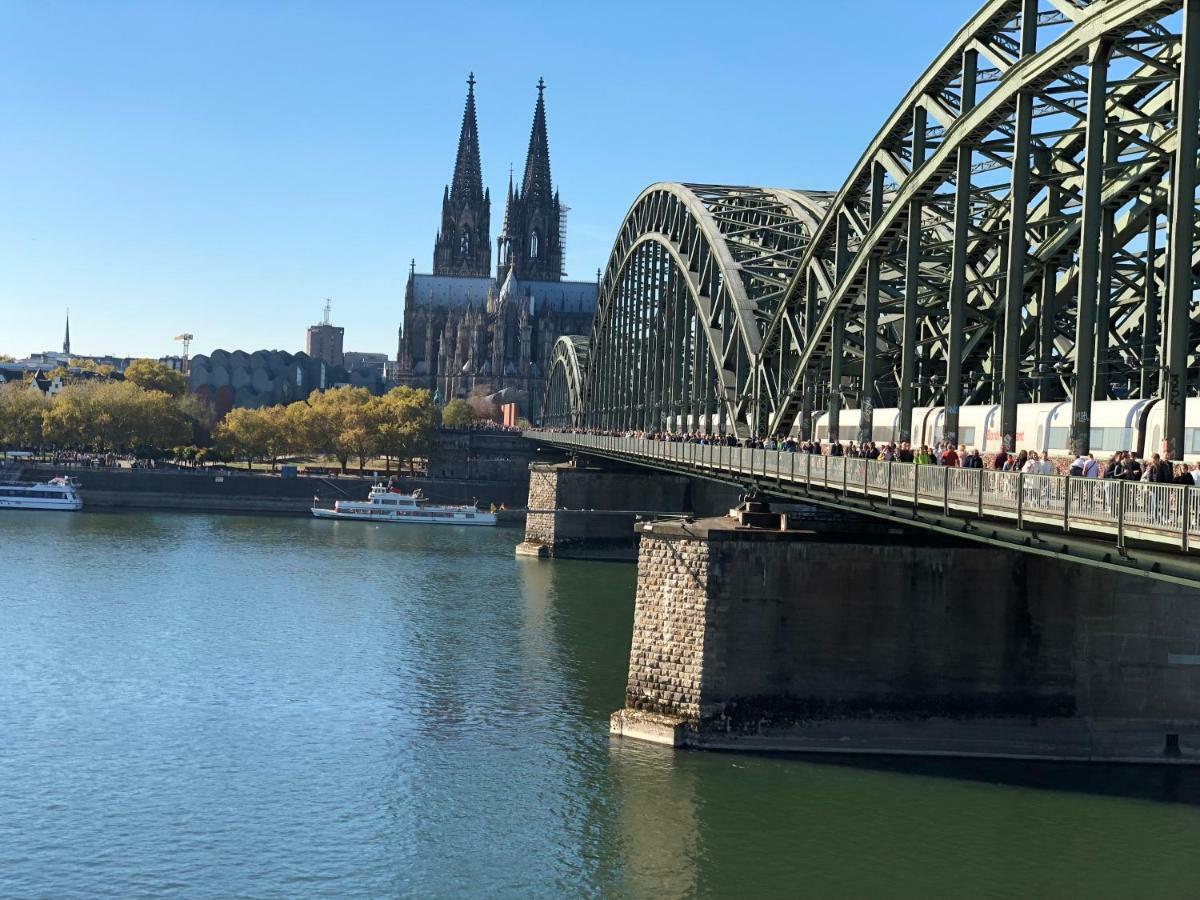 City Luxus Appartement Naehe Koeln Messe - Lanxess Arena Bagian luar foto